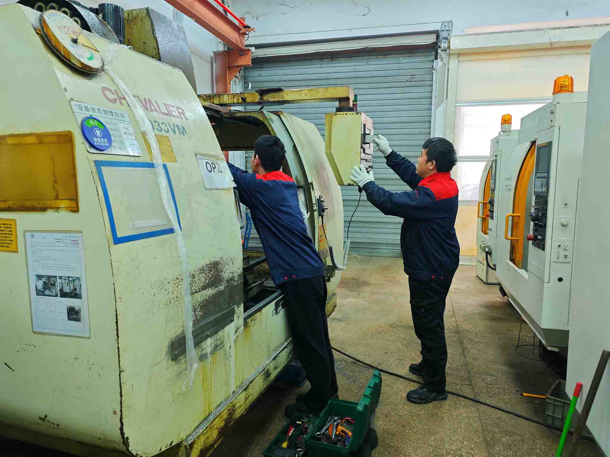 數控機床主軸維修